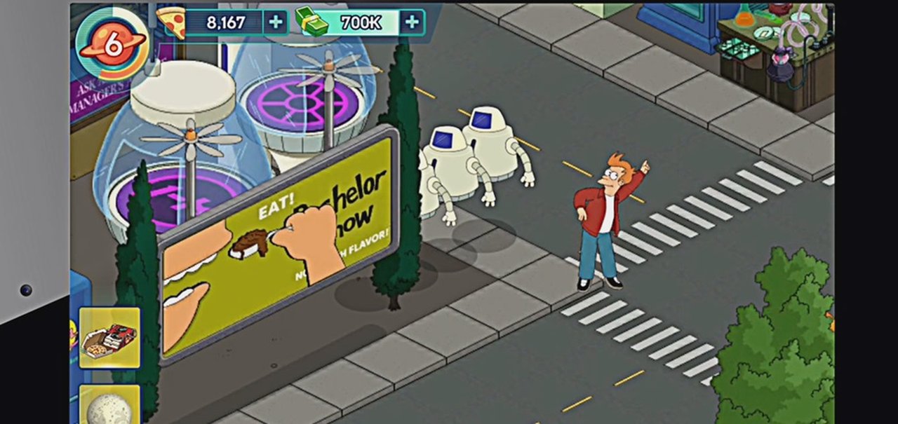 Do criador de “Os Simpsons”, “Futurama” recebe game mobile grátis