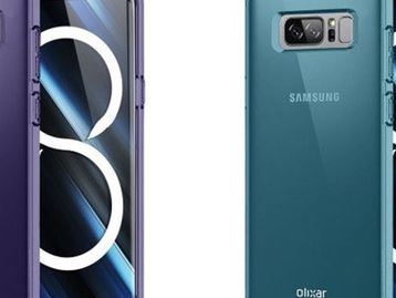 Capinhas do Galaxy Note 8 mostram como será o visual final do aparelho