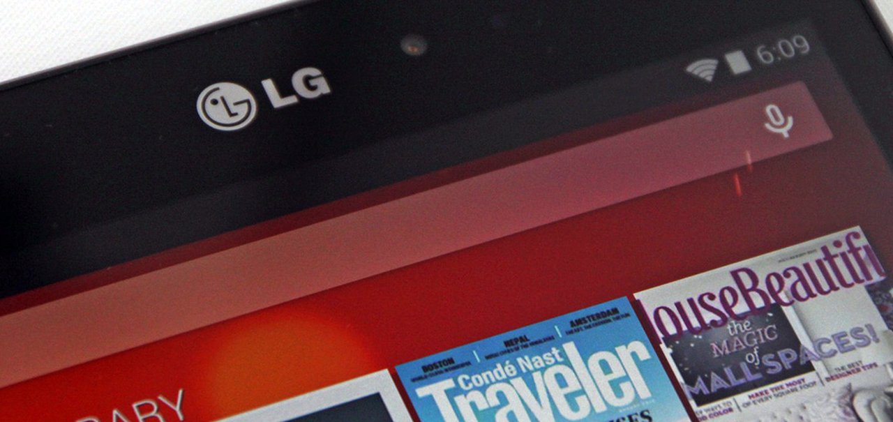 LG lança tablet com tela de 8 polegadas e peso igual ao de uma lata de Coca