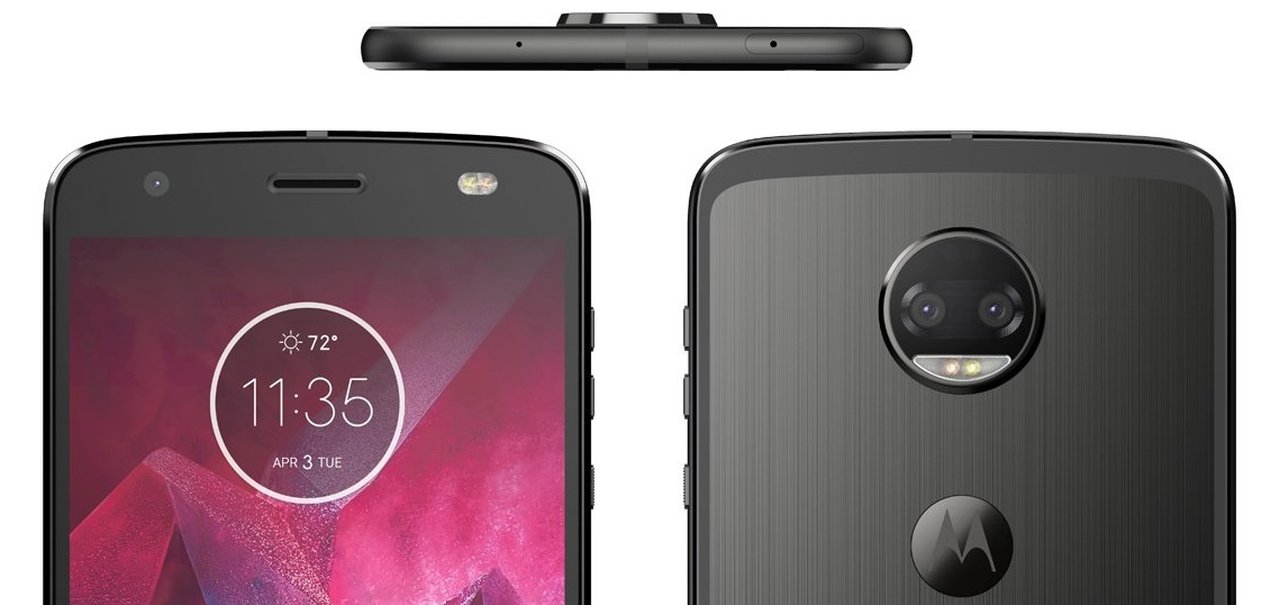 Queimou a largada? Moto Z2 aparece no site chinês da Motorola