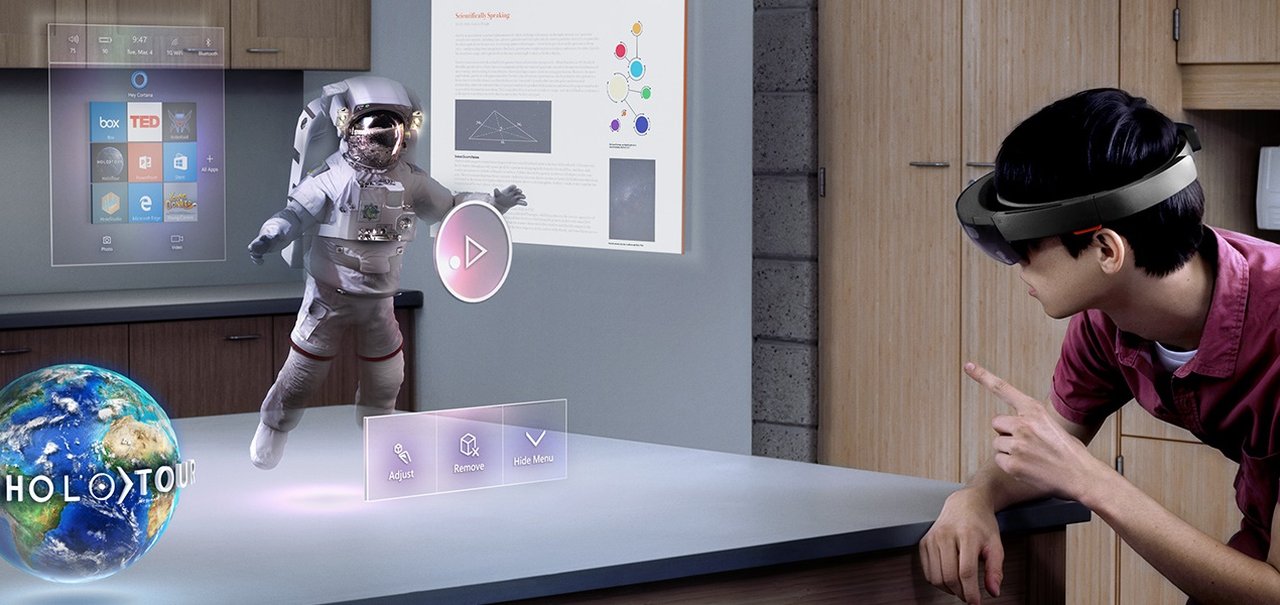 Novo HoloLens terá processador dedicado à IA, informa a Microsoft