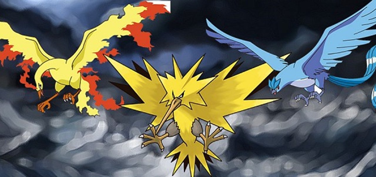 Zapdos e Moltres ganham data para estrear em Pokémon GO