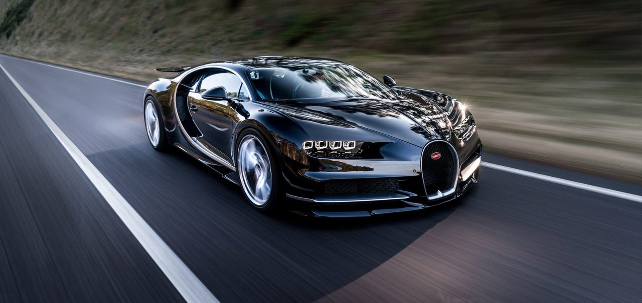 Você faz ideia do consumo de combustível do Bugatti Chiron?