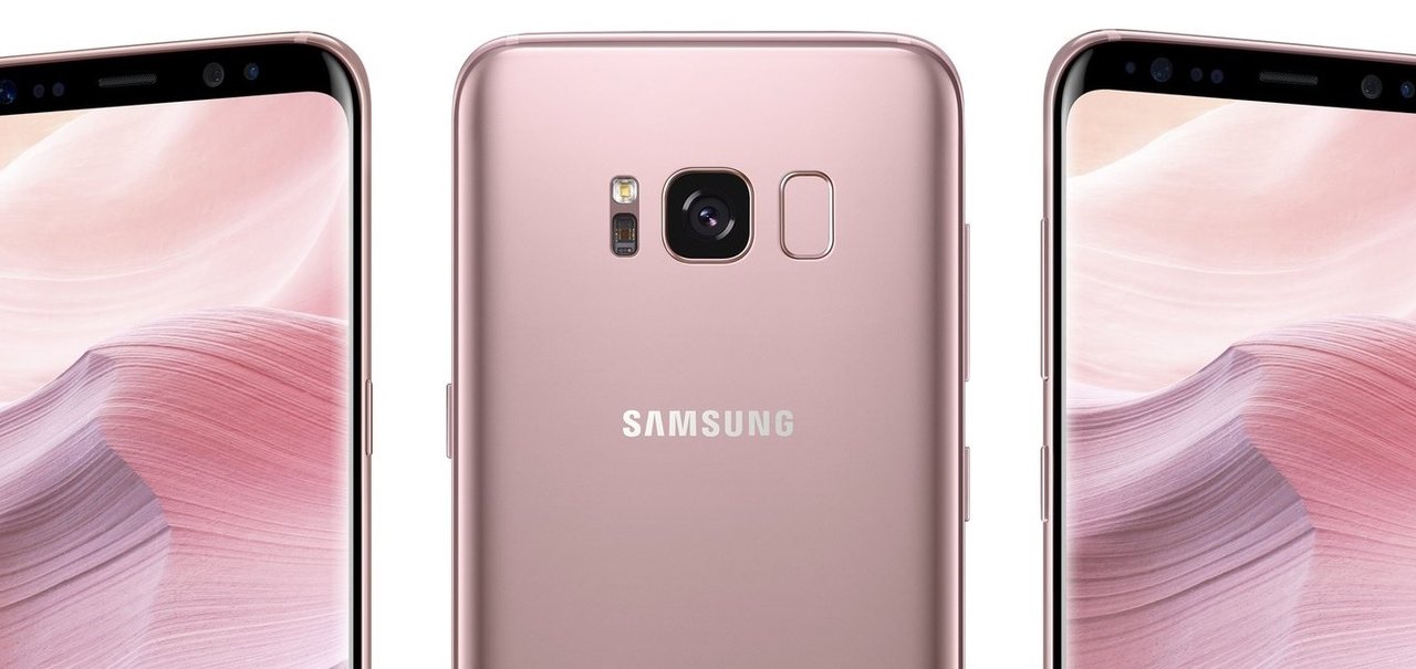 Galaxy S8 também pode ganhar uma versão rosa