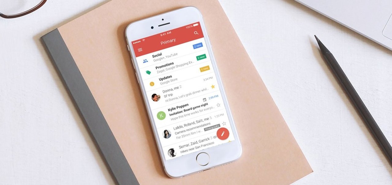 Com update do Gmail, Google traz mais segurança aos celulares da Apple