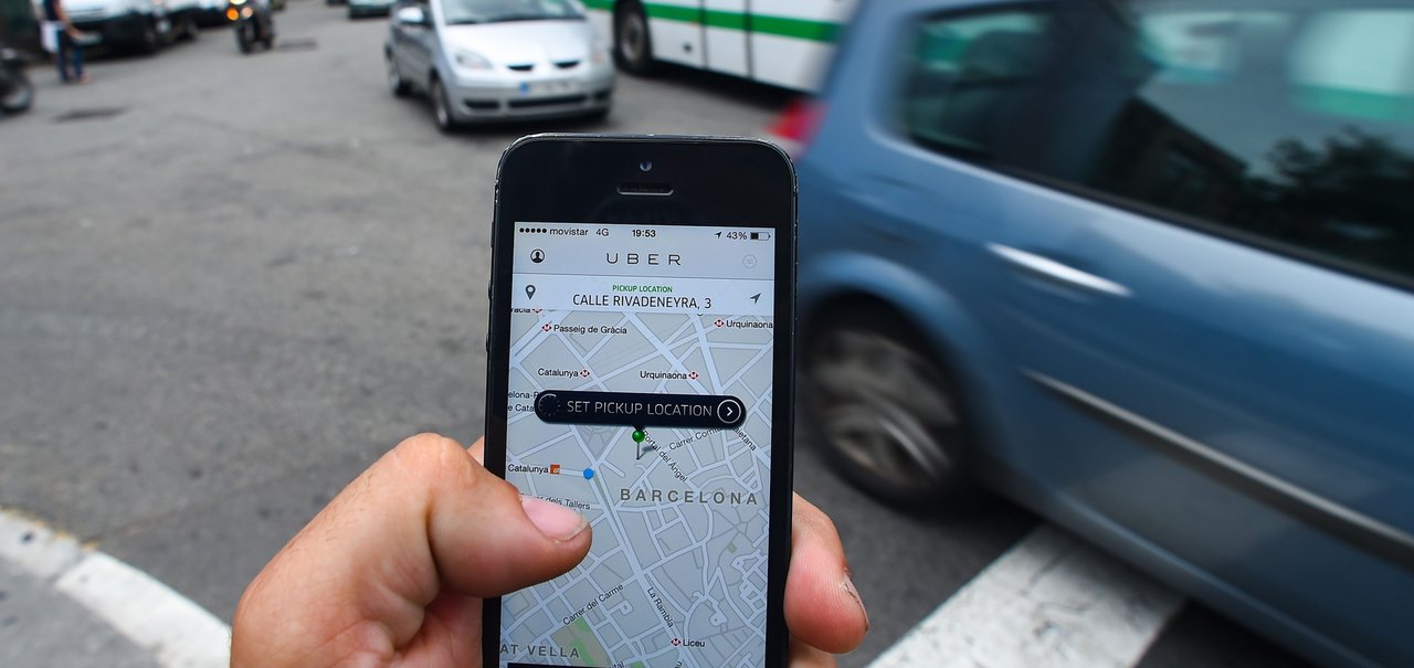 Uber vai ganhar função que mostra cor dos veículos direto no mapa