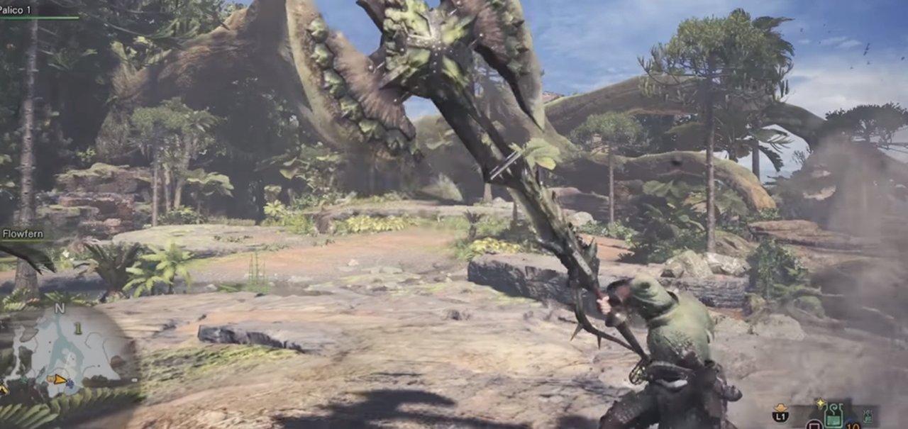 Gameplay de Monster Hunter World mostra tudo sobre a Charge Blade