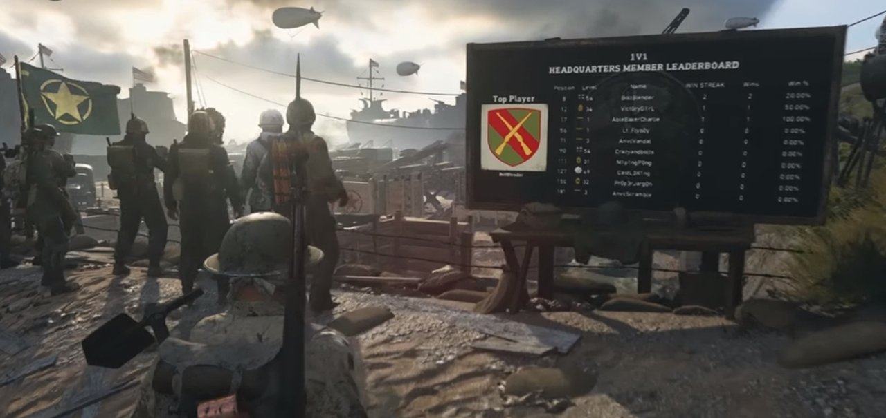 Headquarters de Call of Duty: WWII é revelado e ganha trailer; confira