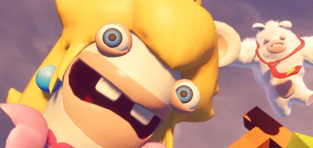 Trailer de Mario + Rabbids mostra classe de suporte do Rabbid Peach