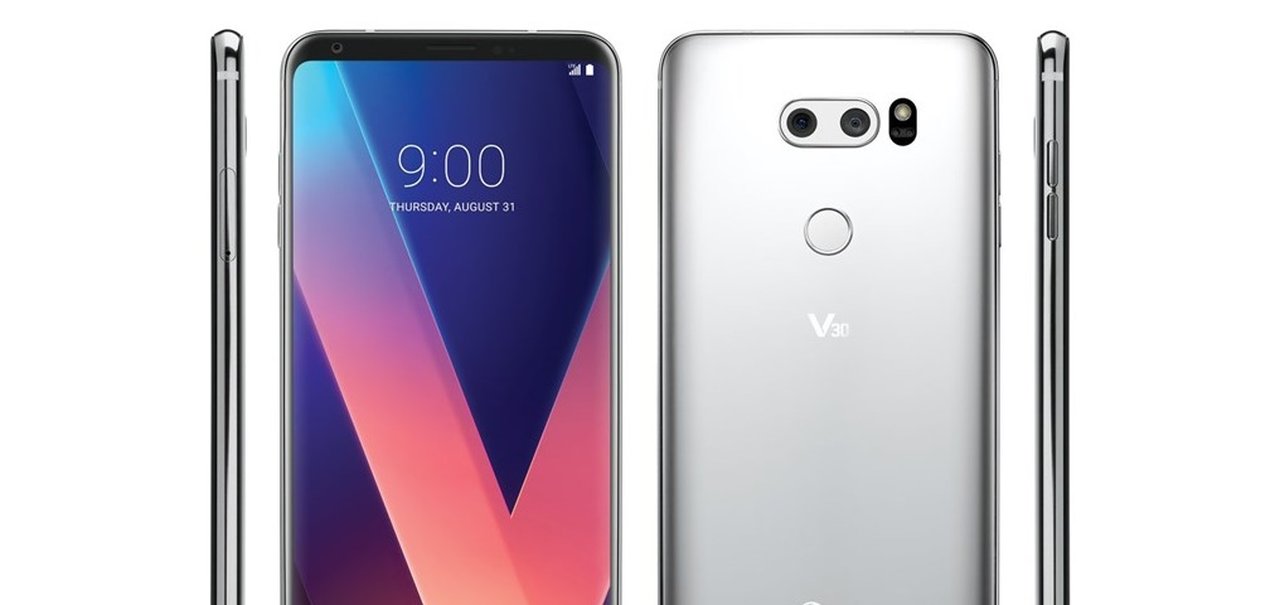 Vaza na web logo de versão com 128 GB de armazenamento do LG V30