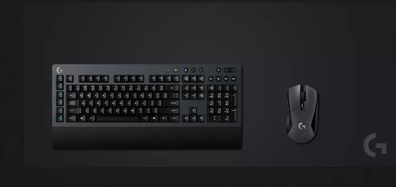 Logitech anuncia novos acessórios gamer, incluindo mousepad gigantesco