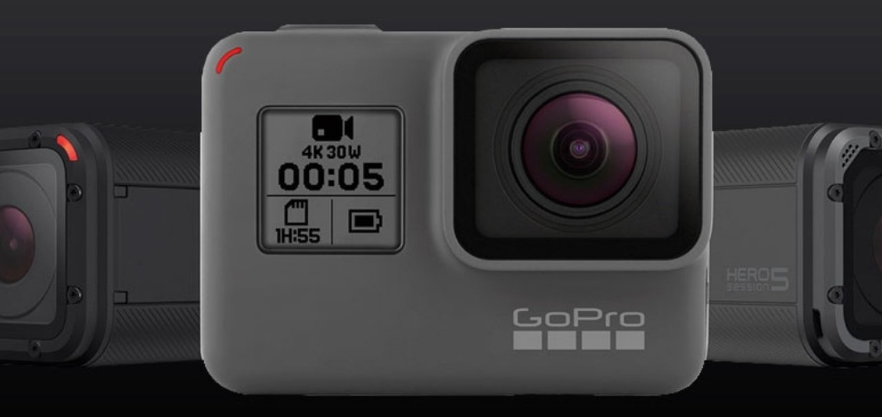 GoPro Hero6 Black vai gravar em 4K a 60 fps; anúncio deve ser neste mês