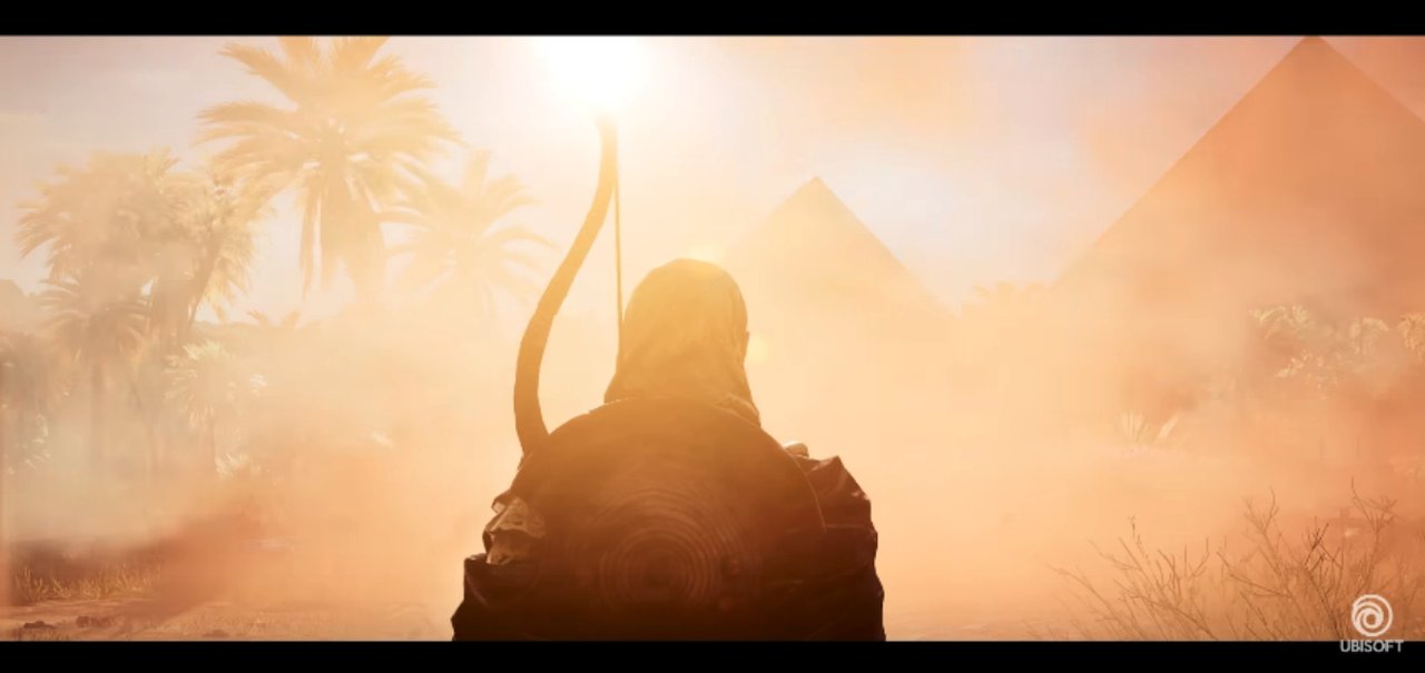 Em 4K, novo trailer de Assassin's Creed Origins mostra entidade inimiga