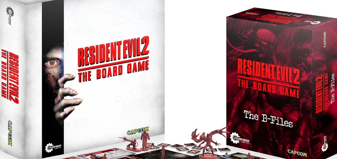 Veja primeira imagem e data do Kickstarter do boardgame de Resident Evil 2