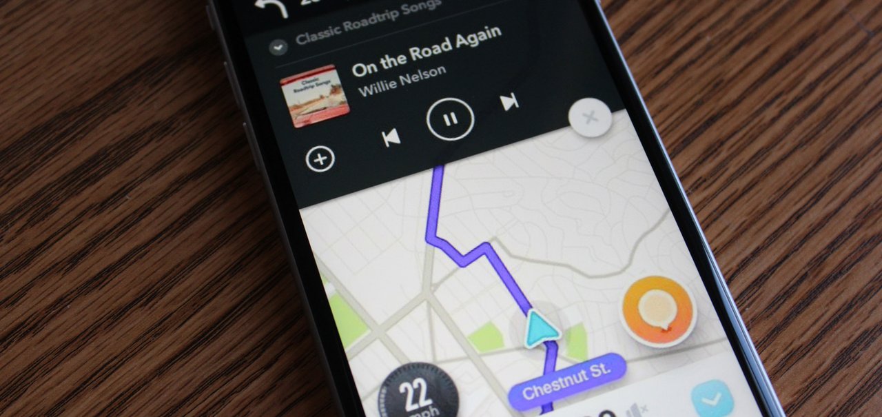 Integração entre Waze e Spotify no iOS vai deixar o trânsito mais musical