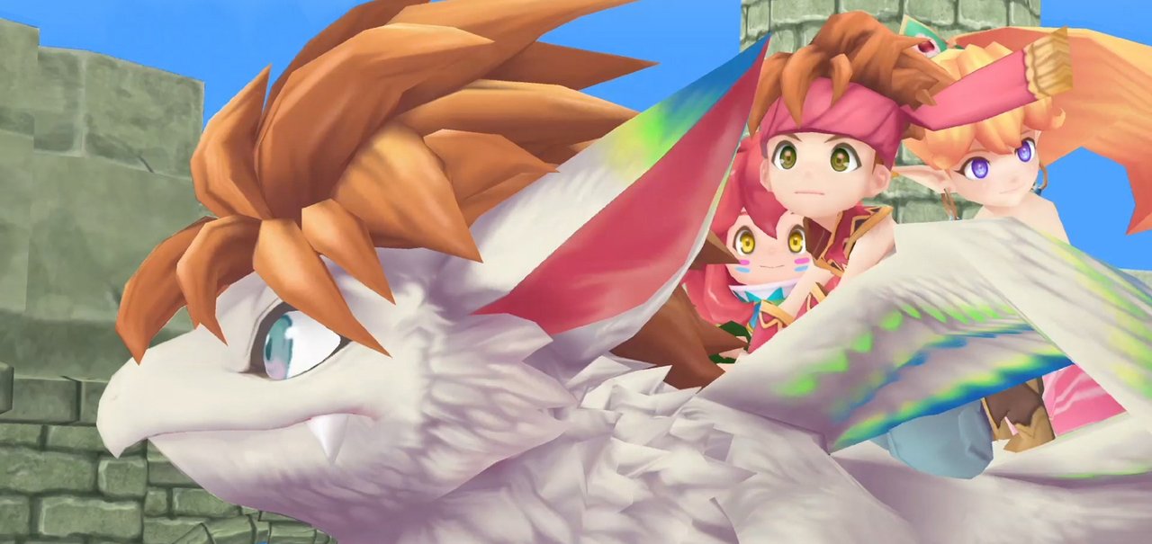 Nostalgia da infância em novo gameplay de Secret of Mana Remake