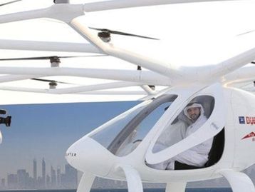 Dubai testa primeiro drone para serviço de “táxi aéreo sem piloto”