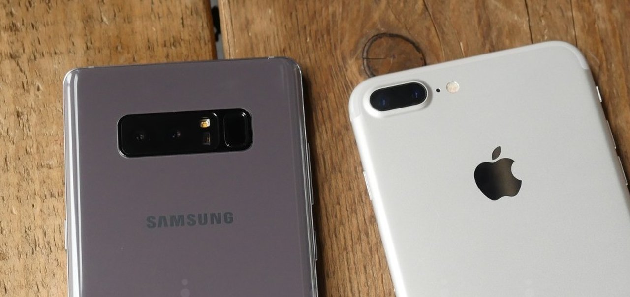 Galaxy Note 8 vs. iPhone 8 Plus: confira uma comparação de câmera detalhada