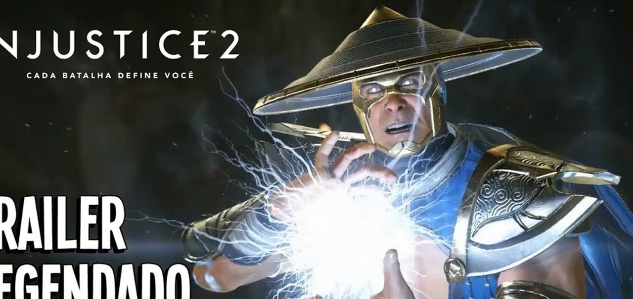 Raiden, o Deus do Trovão de Mortal Kombat, chega hoje em Injustice 2