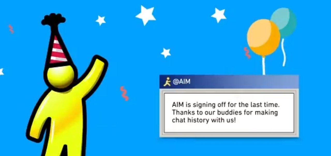 AOL Instant Messenger vai dar adeus em 15 de dezembro