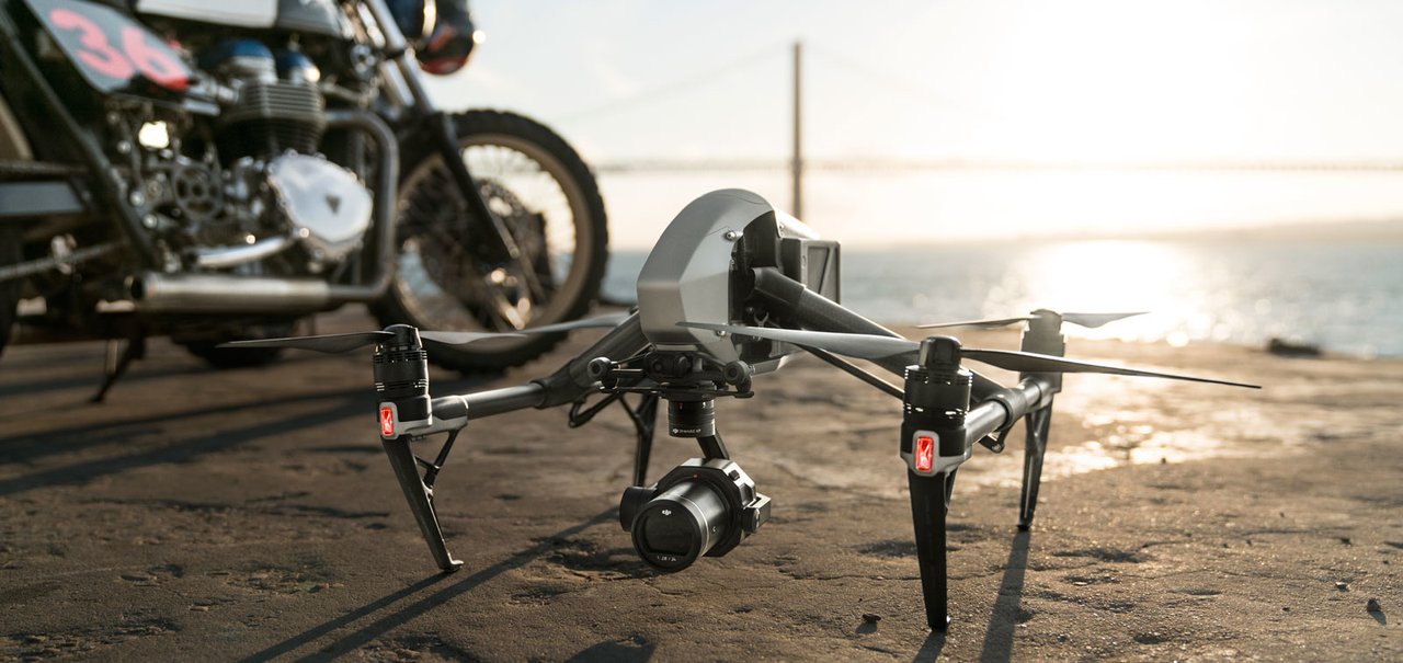 DJI cria drone com câmera 6K voltando para produção de filmes