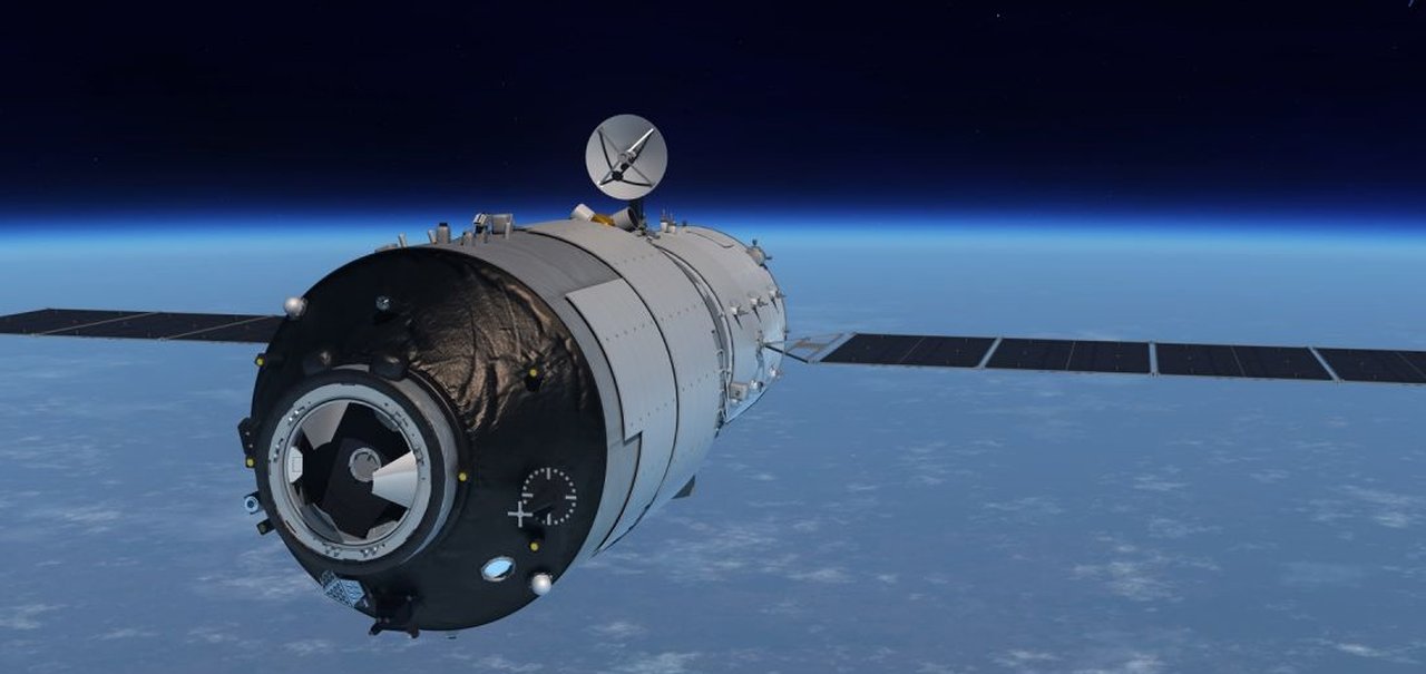 Estação espacial chinesa descontrolada cairá na Terra nos próximos meses