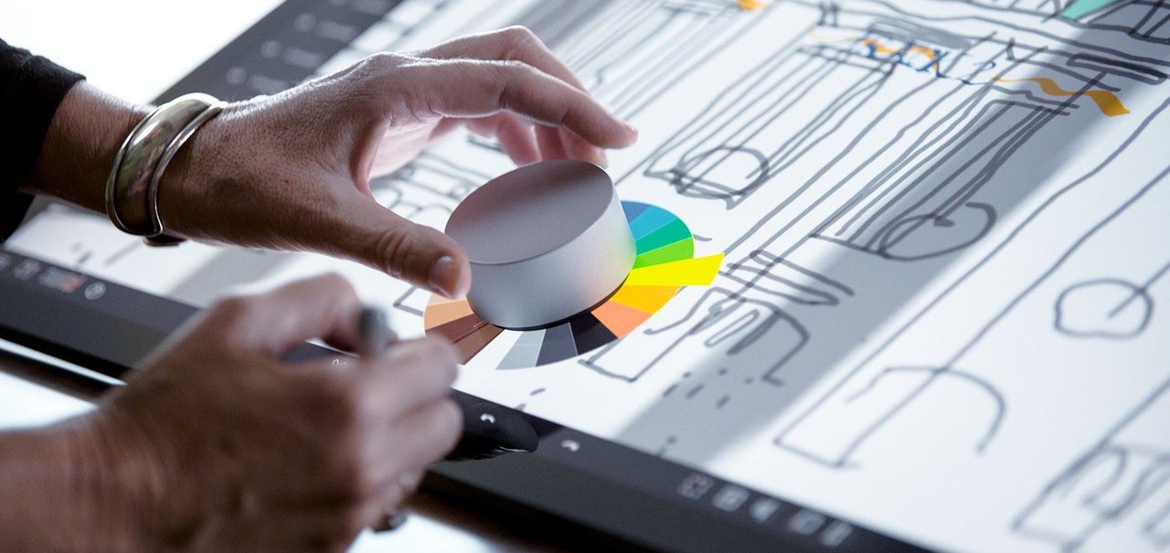 Agora vai ser possível usar o Surface Dial em mais recursos do Photoshop