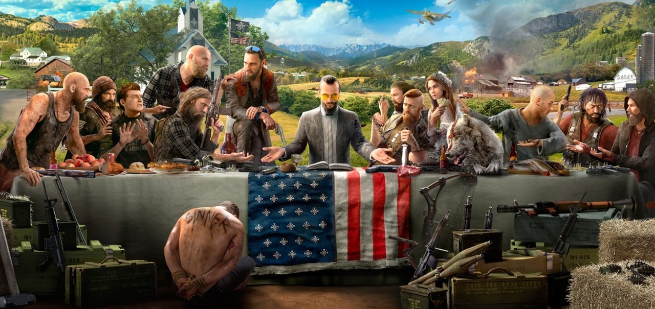 Far Cry 5 Resistance Edition traz estátua, steelcase e bandana