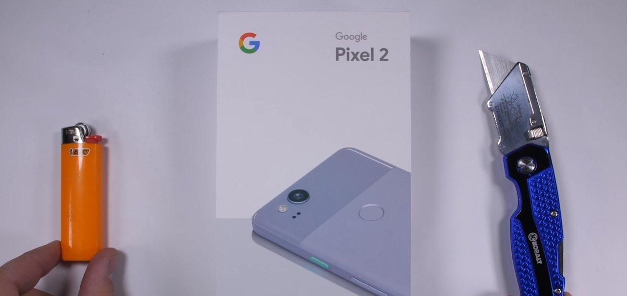 Google Pixel 2 sofre em seu teste de resistência [vídeo]