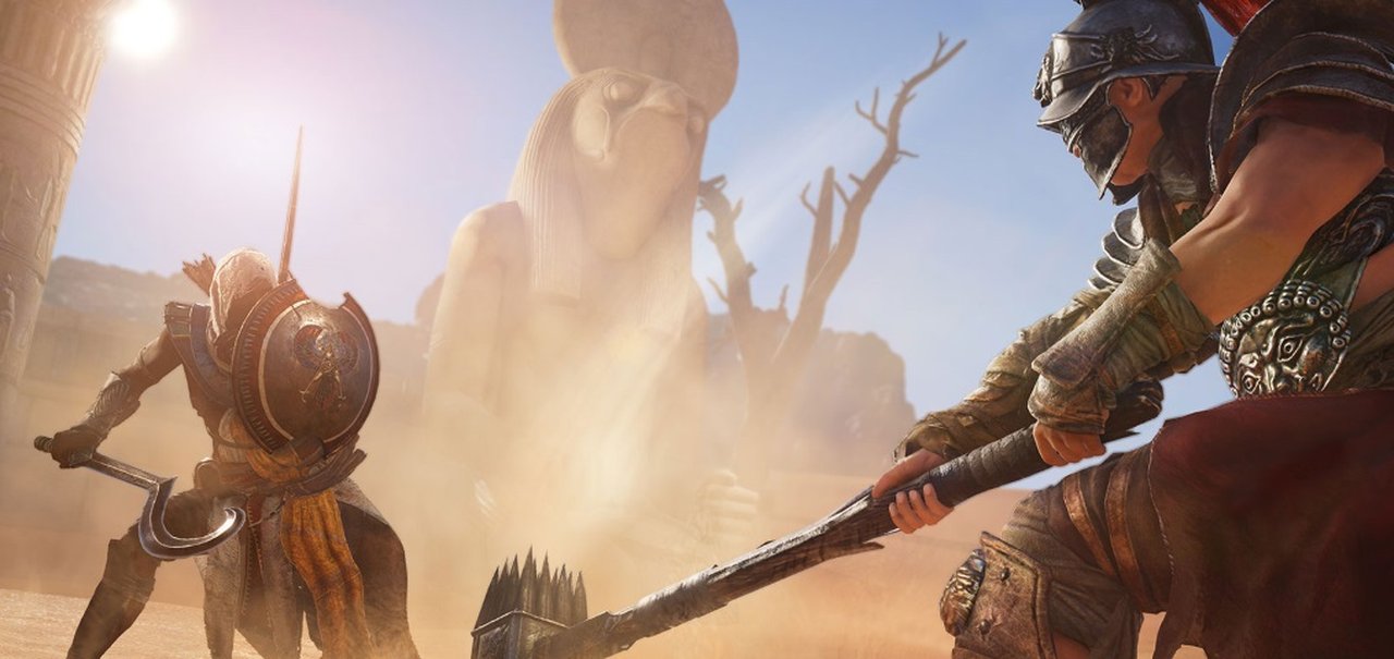 Veja a primeira meia-hora de Assassin’s Creed Origins no Xbox One X