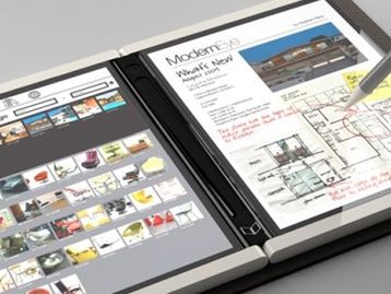 Microsoft estaria trabalhando em um “caderno digital” com tela dobrável