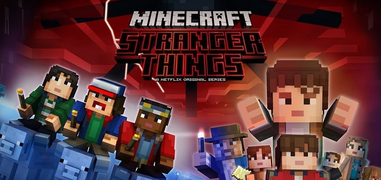 Minecraft ganha pacote de skins de Stranger Things [vídeo]