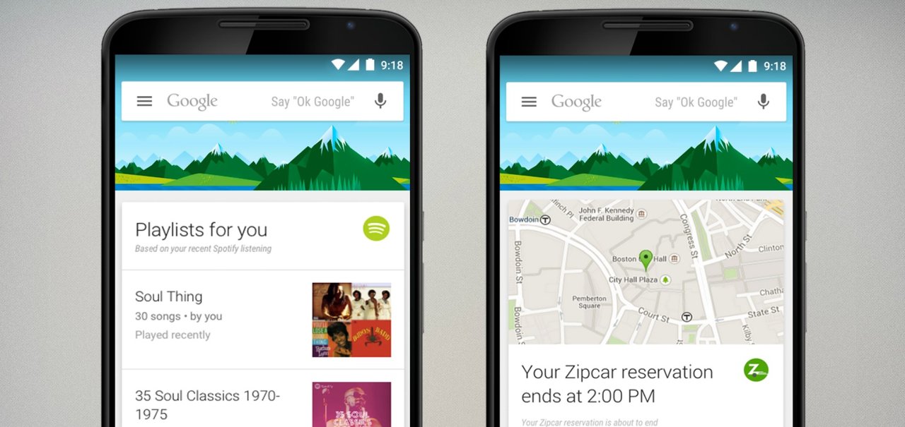 Google Now começa a ganhar interface renovada