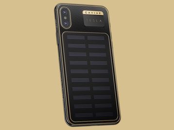 Mais caro ainda? iPhone X com painel solar embutido custa US$ 4,5 mil