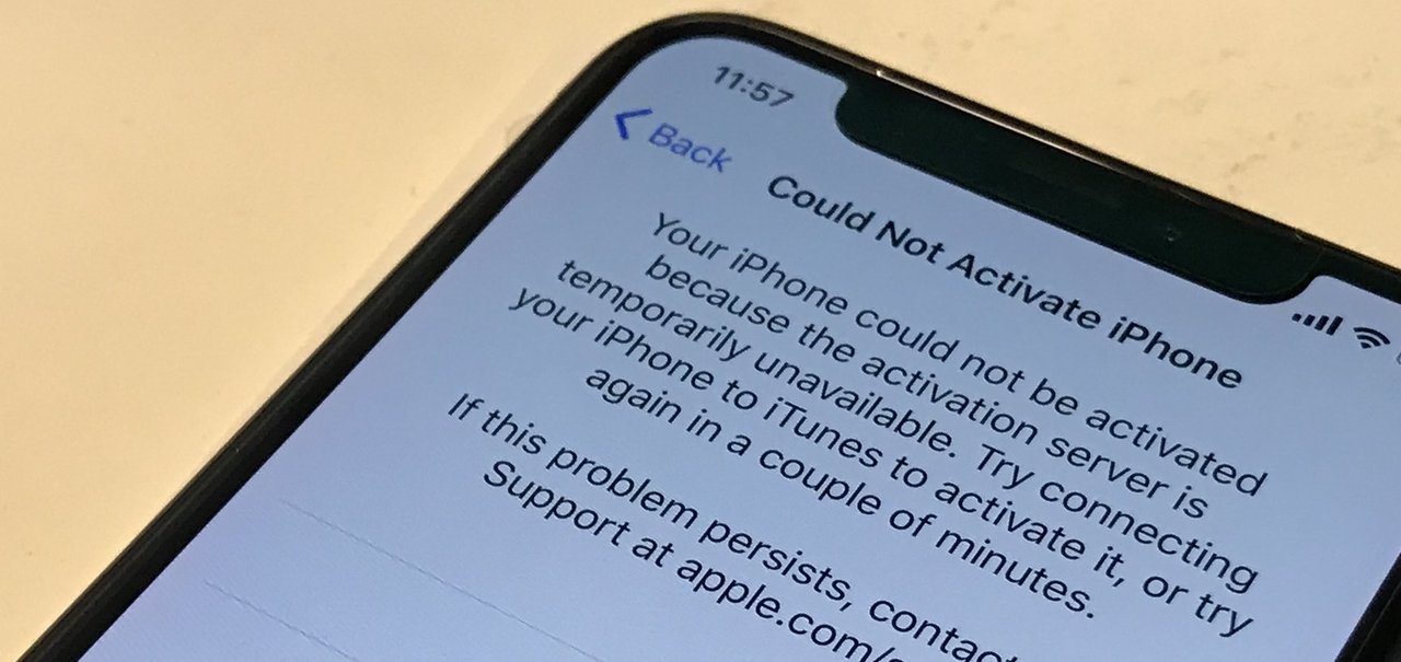 Falha na ativação do iPhone X já está resolvida, diz operadora dos EUA