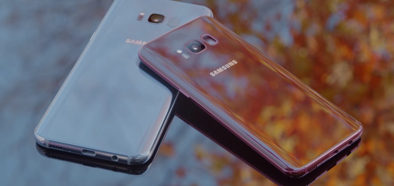 Samsung lança Galaxy S8 na cor “Vermelho Burgundy”