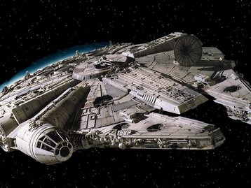 Millennium Falcon, de Star Wars, é flagrada em imagens do Google Maps