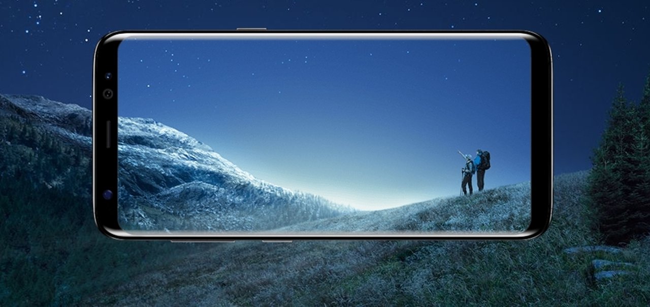 Nova imagem vazada do Galaxy A7 2018 mostra mais de sua Tela Infinita