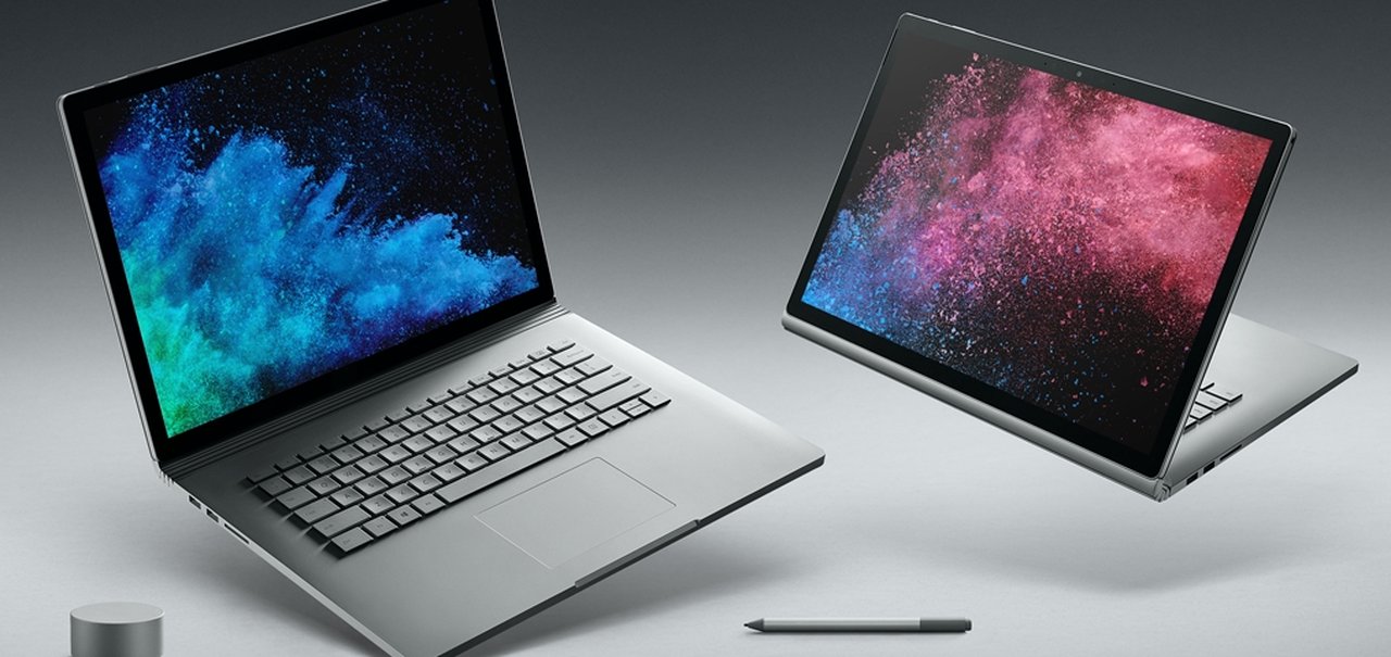 Microsoft comenta problemas com drenagem da bateria do Surface Book 2