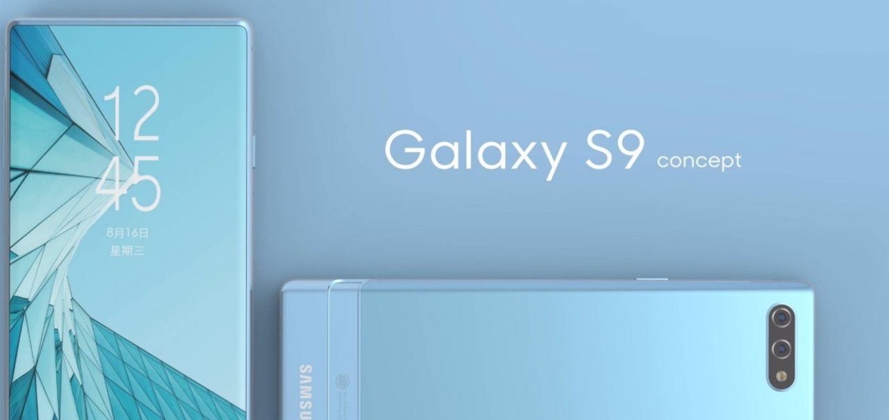 Galaxy S9 teria cerca de 90% da face frontal coberta pelo display