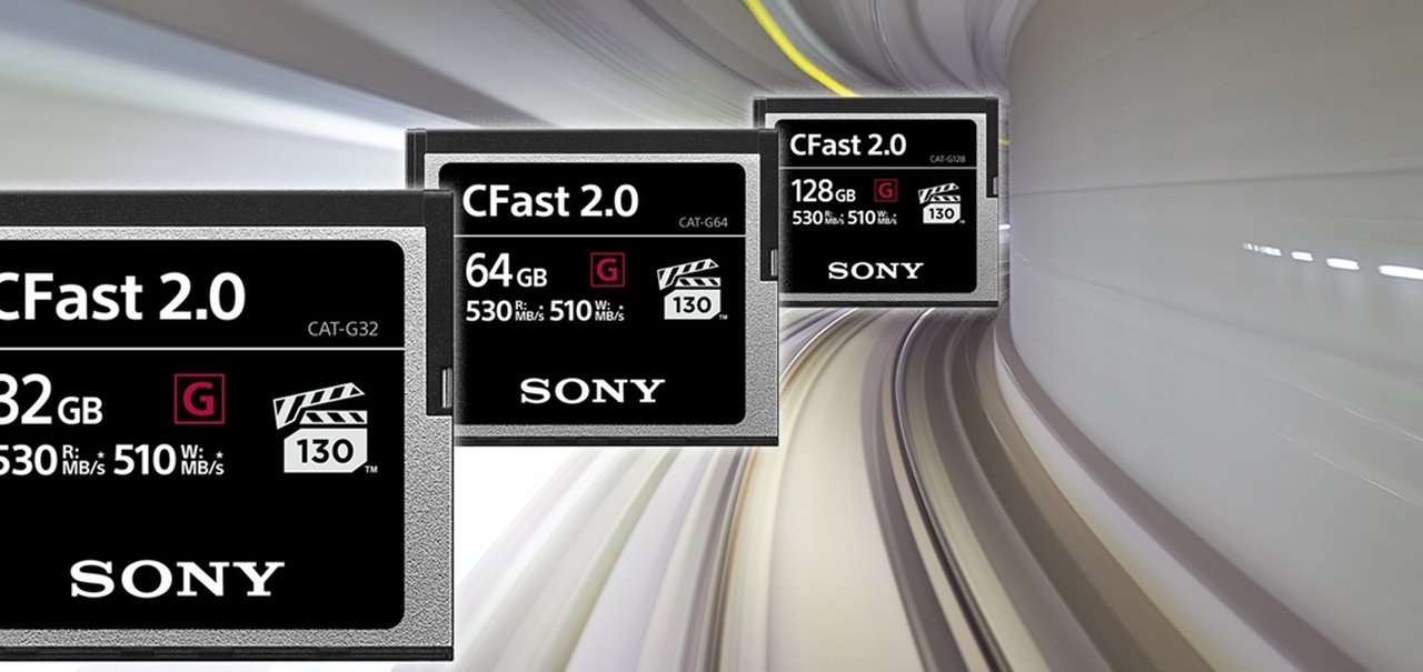 CFast 2.0 promete ser o cartão SD mais rápido do mundo