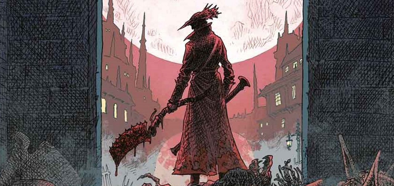 Veja a capa e algumas imagens do novo quadrinho de Bloodborne