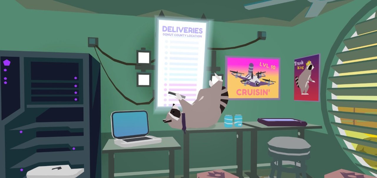 Donut County: simulador de buracos também chegará ao PlayStation 4