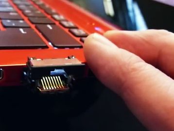 Fujitsu cria Ethernet ‘origami’ para notebooks e arrebata a internet