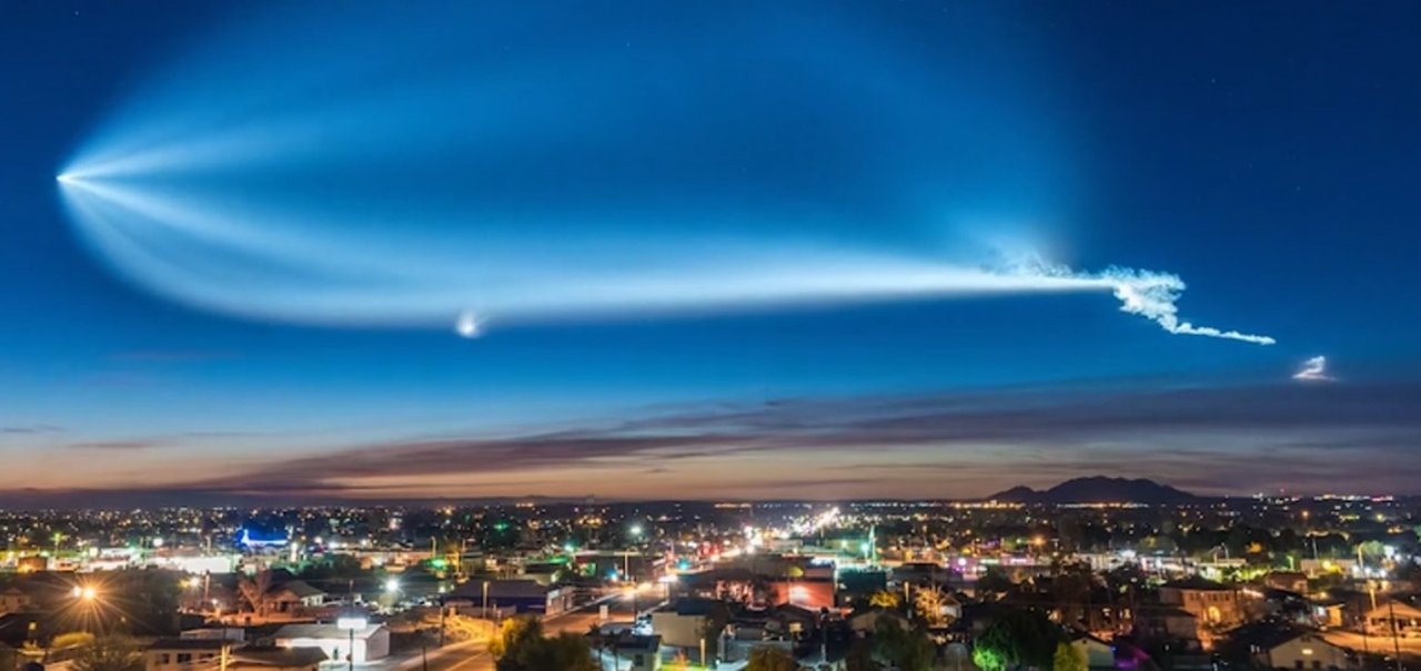 SpaceX: Timelapse de lançamento do Falcon 9 é uma verdadeira obra de arte