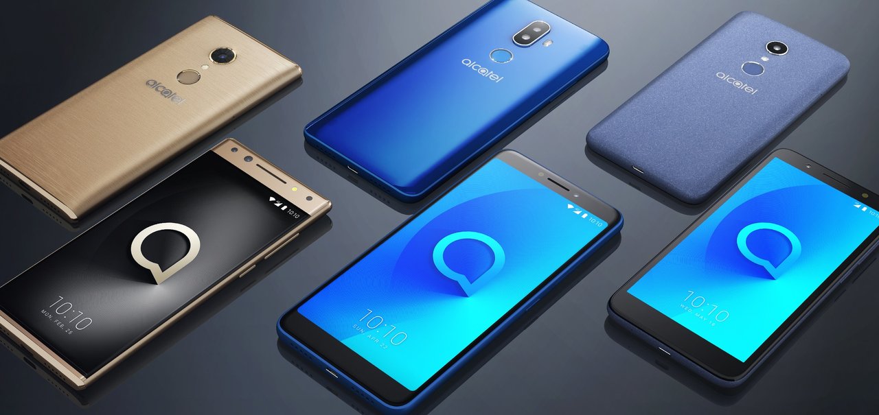 Alcatel mostra prévia de sua nova linha de smartphones de baixo custo