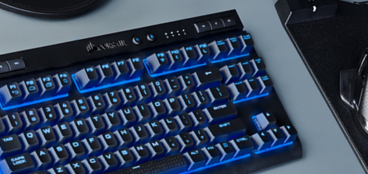 Novo teclado sem fio da Corsair encripta cada tecla de sua jogatina [vídeo]