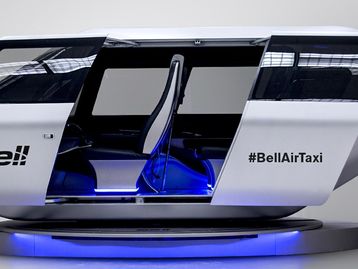 Prévia de helicóptero elétrico é mostrada na CES 2018