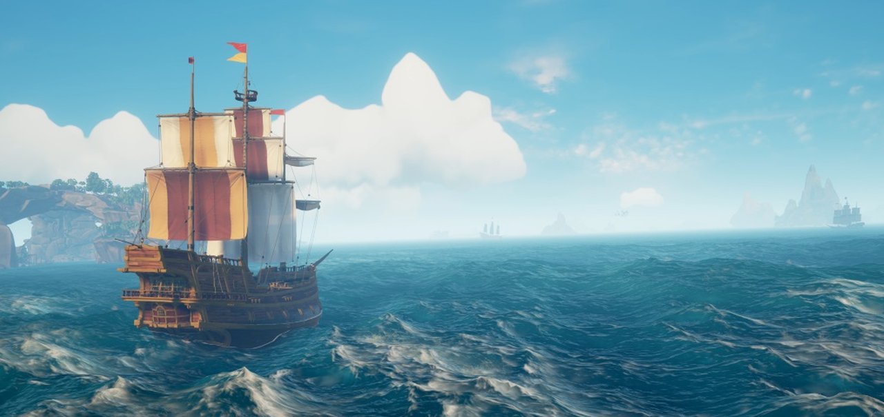 Beta fechado de Sea of Thieves começa hoje no PC e no Xbox One