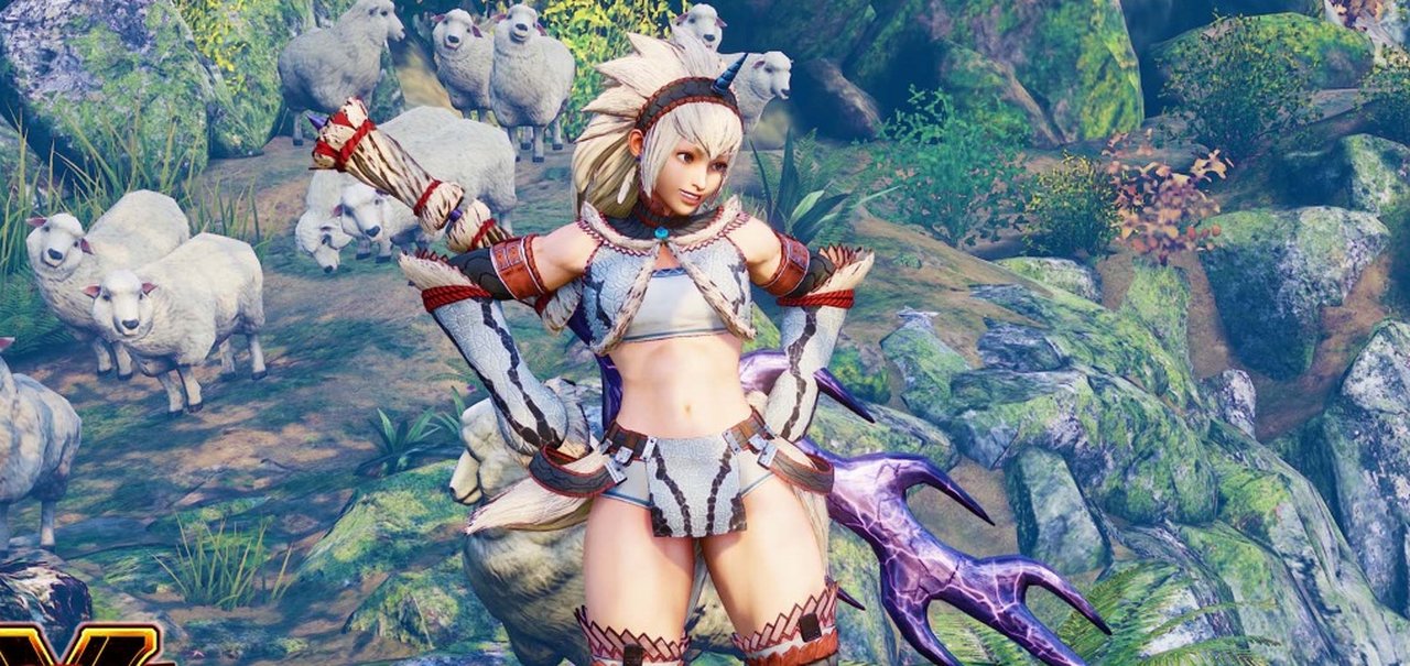 Street Fighter V vai ganhar roupas de Monster Hunter World